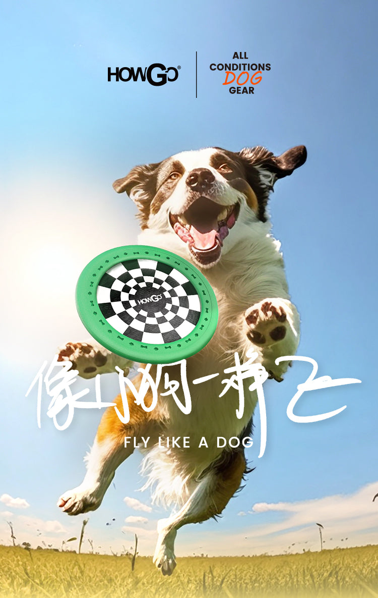HOWGO Dog Flying Disc Toy