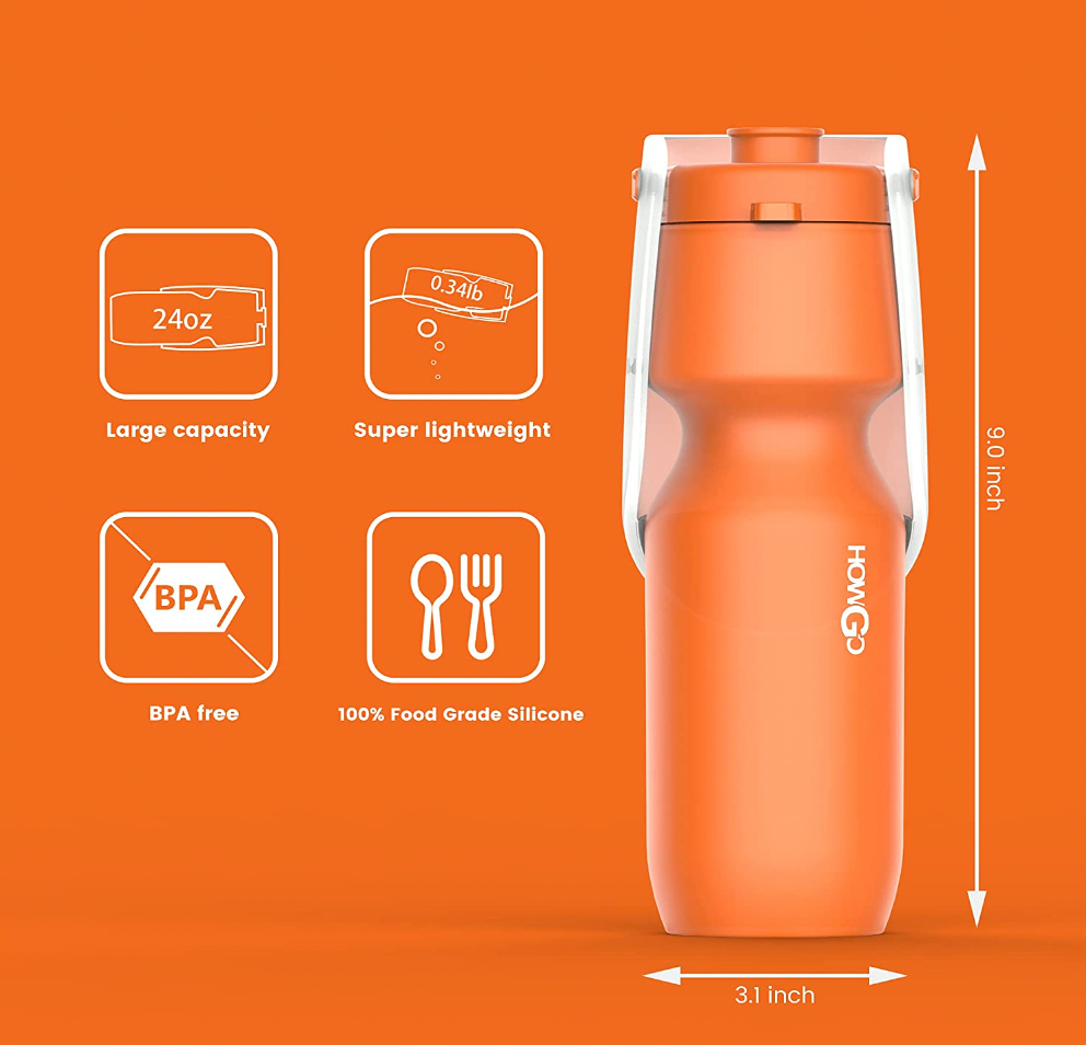 HOWGO Dog's Water Bottle