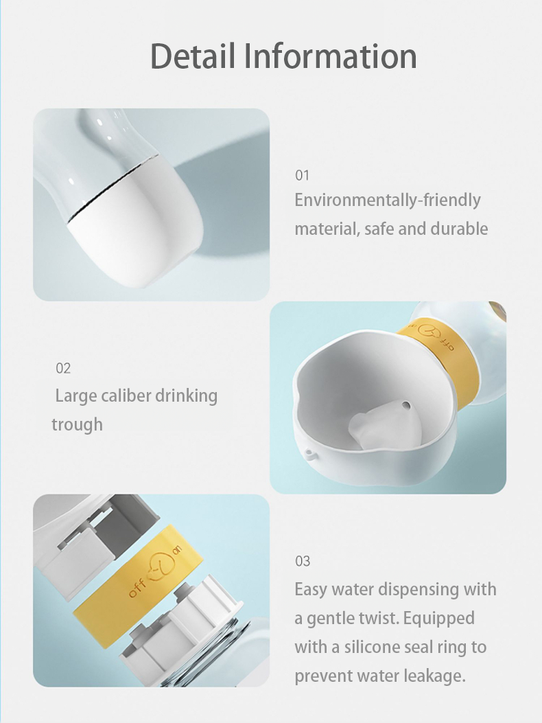 Multi-functional Pet Water Bottle