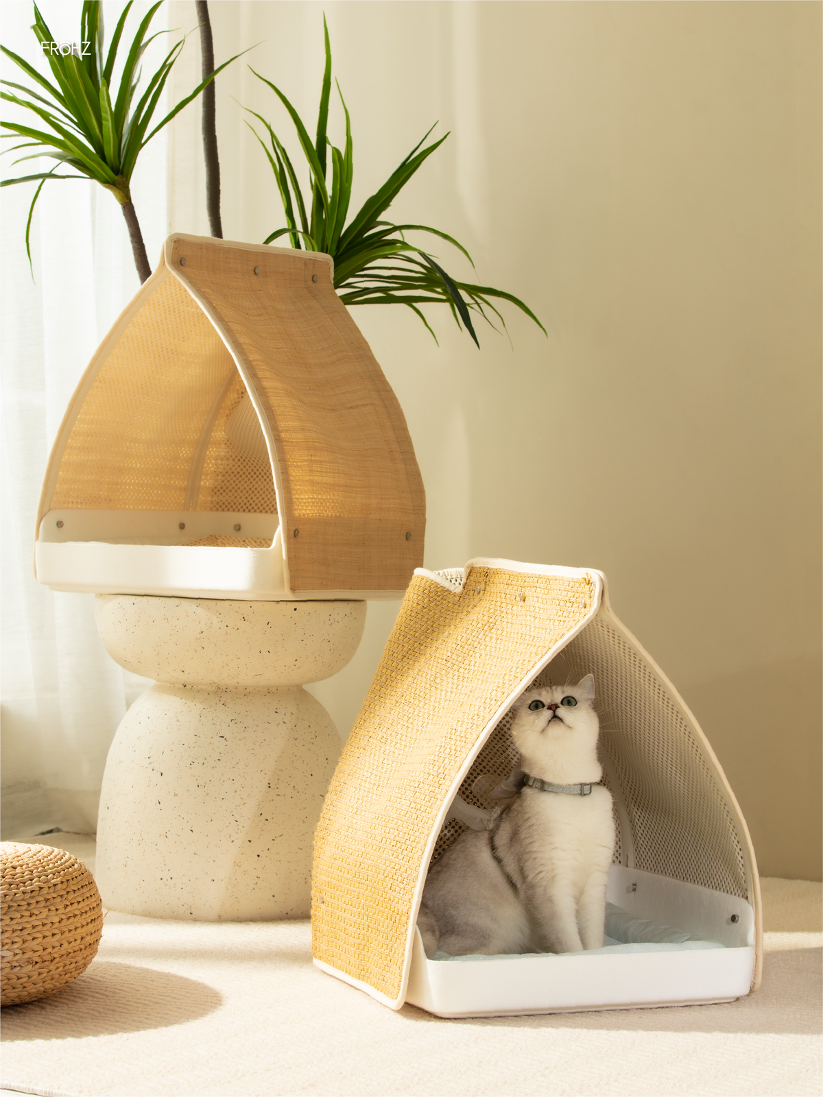 FROHZ Summer Escape Heat Cat Nest