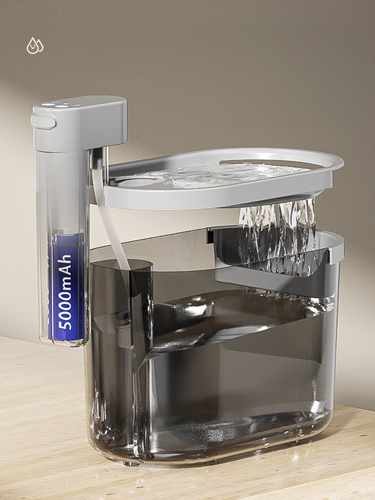 Radar-Sensing Smart Wireless Pet Water Fountain