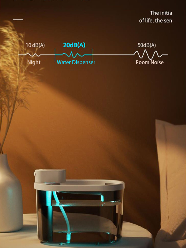 Radar-Sensing Smart Wireless Pet Water Fountain