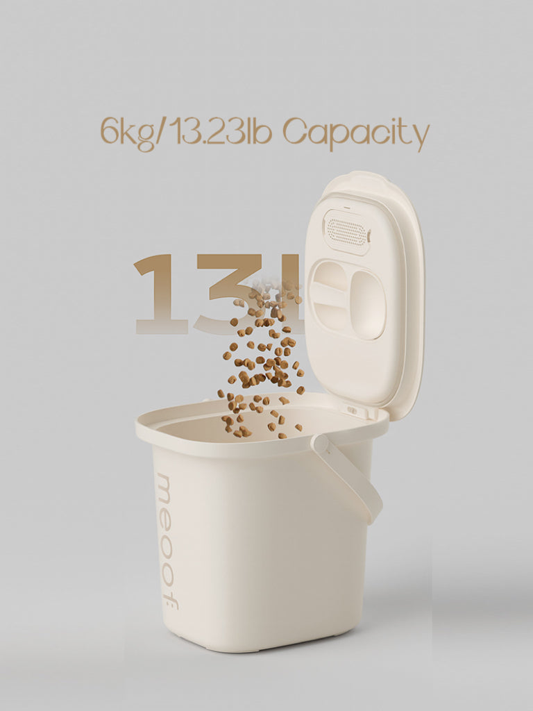 MEOOF Pet Automatic Vacuum Food Storage Bucket