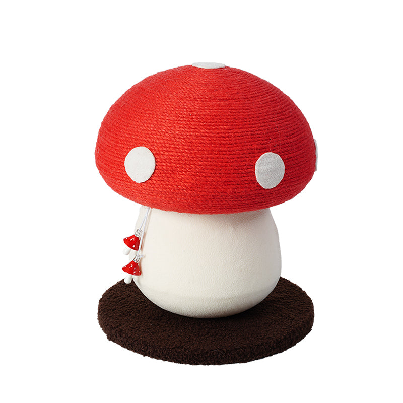 MIAO FAIRY Mushroom Design Scratcher Toy Cat Tree