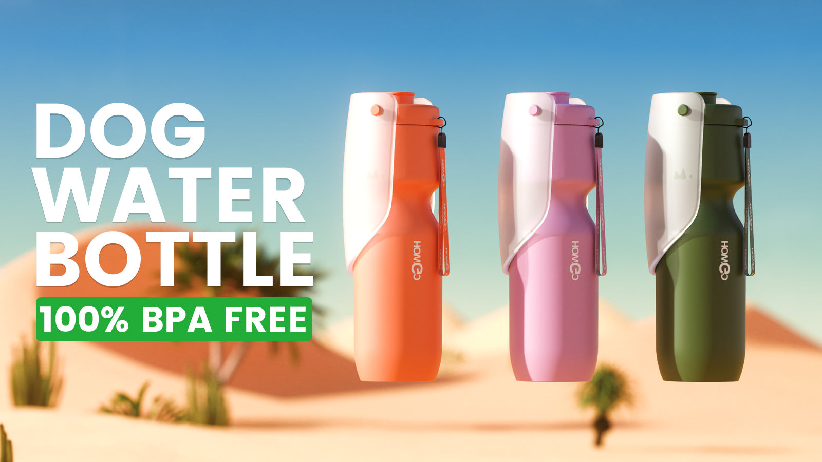 HOWGO Dog's Water Bottle