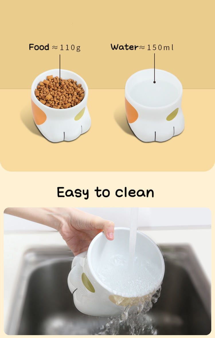 PRINCE PREFERRED Cat Claw Design Bowl