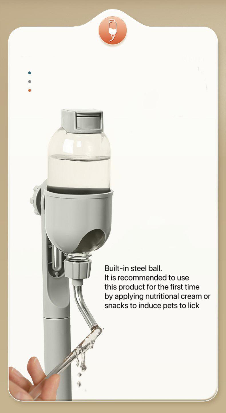 ITEEKE 500ml Pet No Drip Automatic Leak Proof Feeders