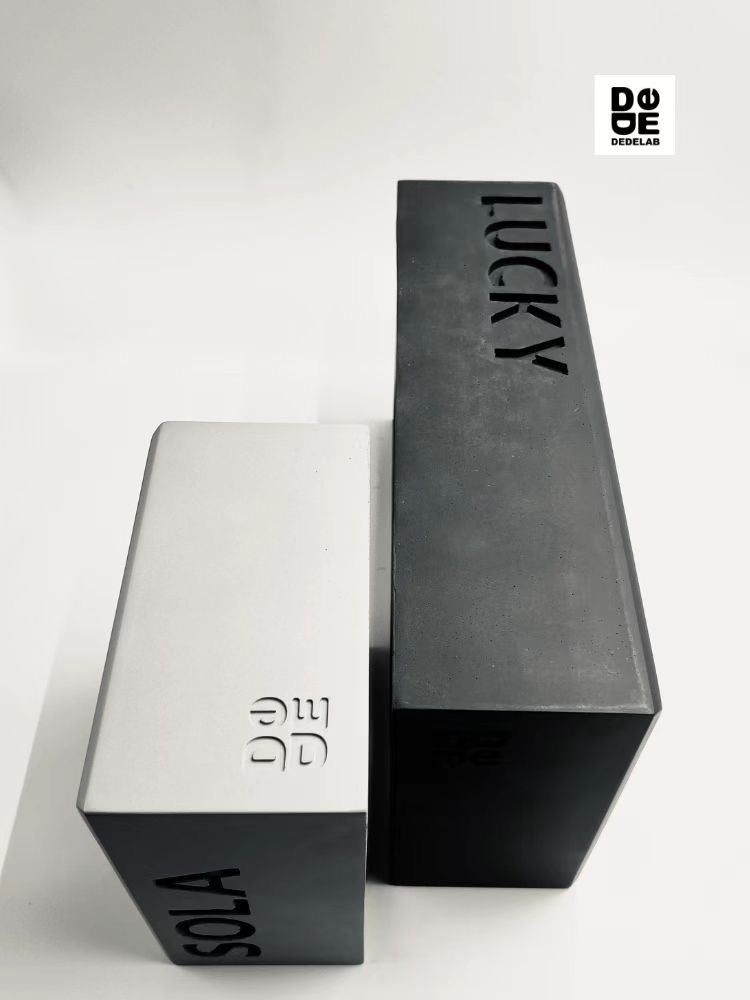 DEDELAB Concrete Hardcore Design Pet bowl