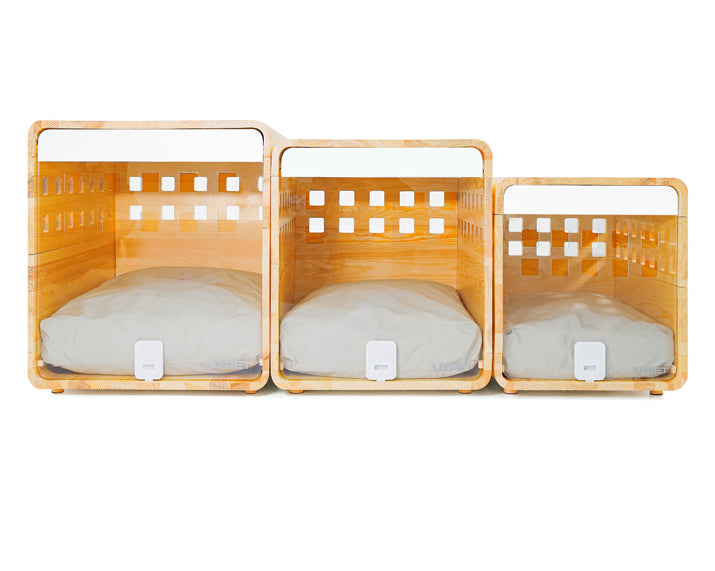 UXPET Multi-functional Wood Pet's House and Bedside Table.