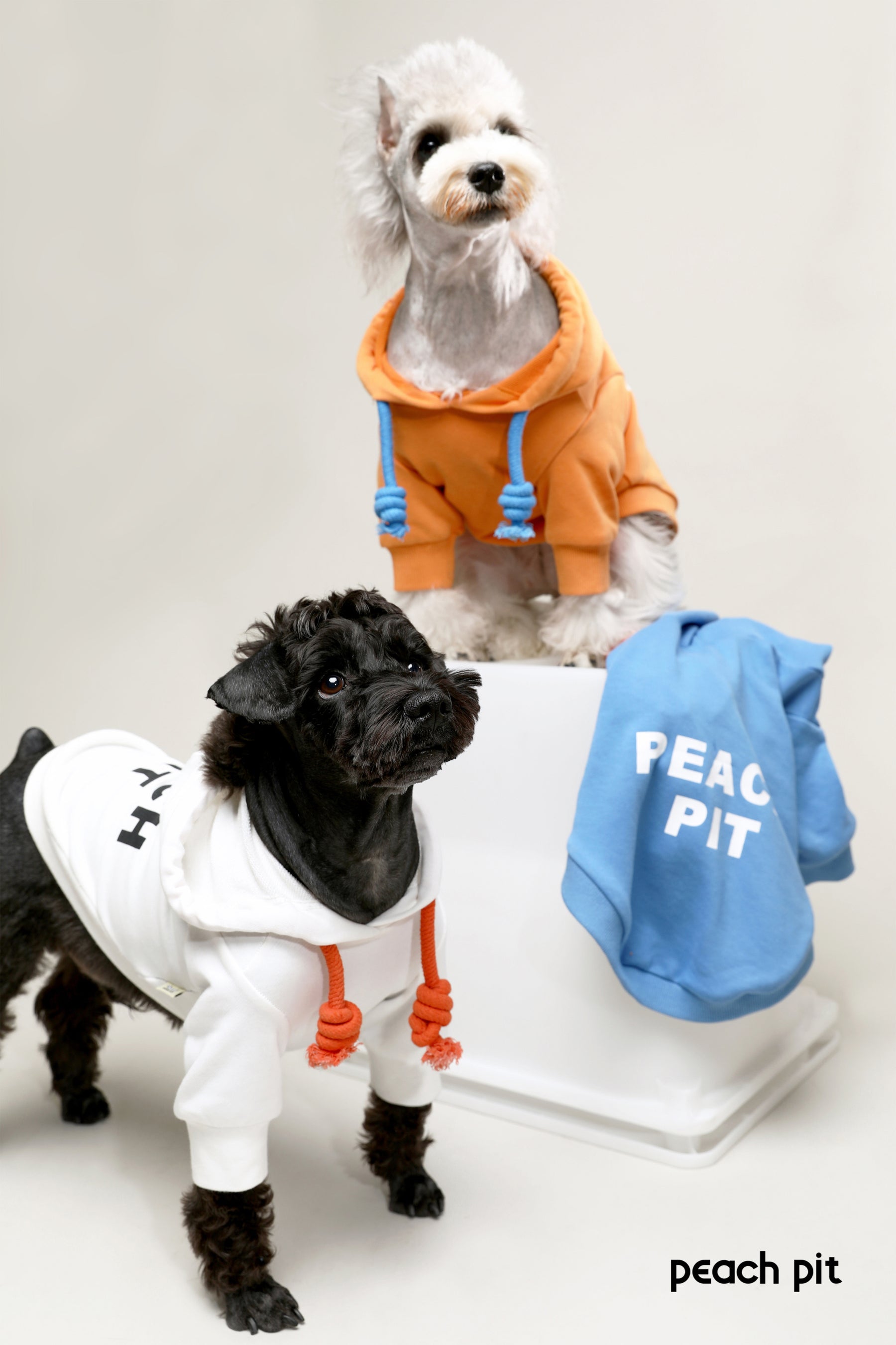 PEACH PIT Dog's Hoodie