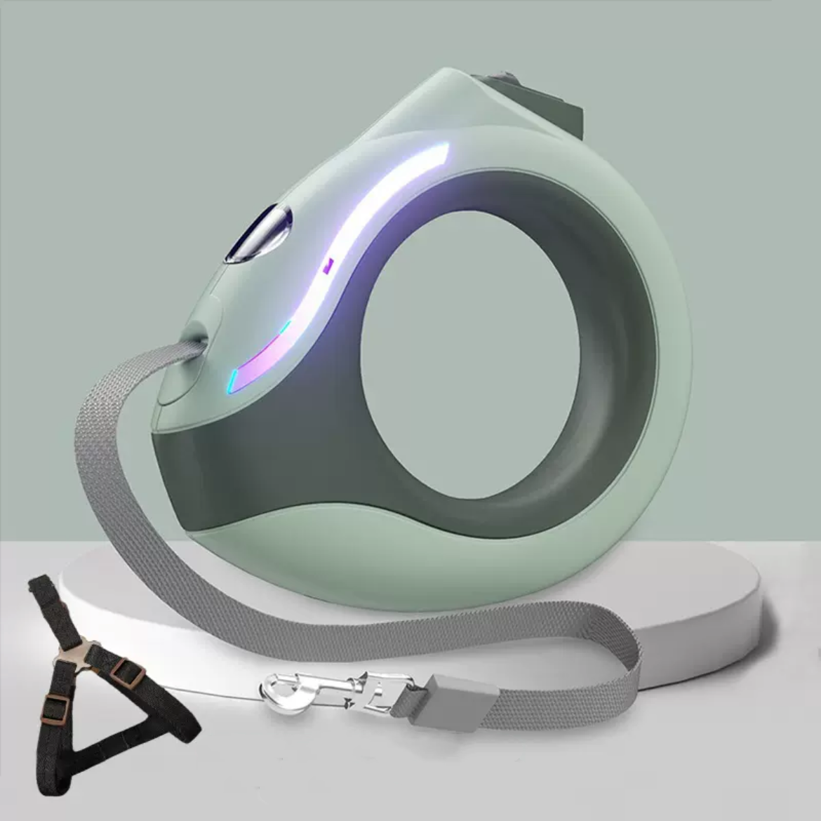HIPIDOG Automatic Retraceable rope with Flashlight