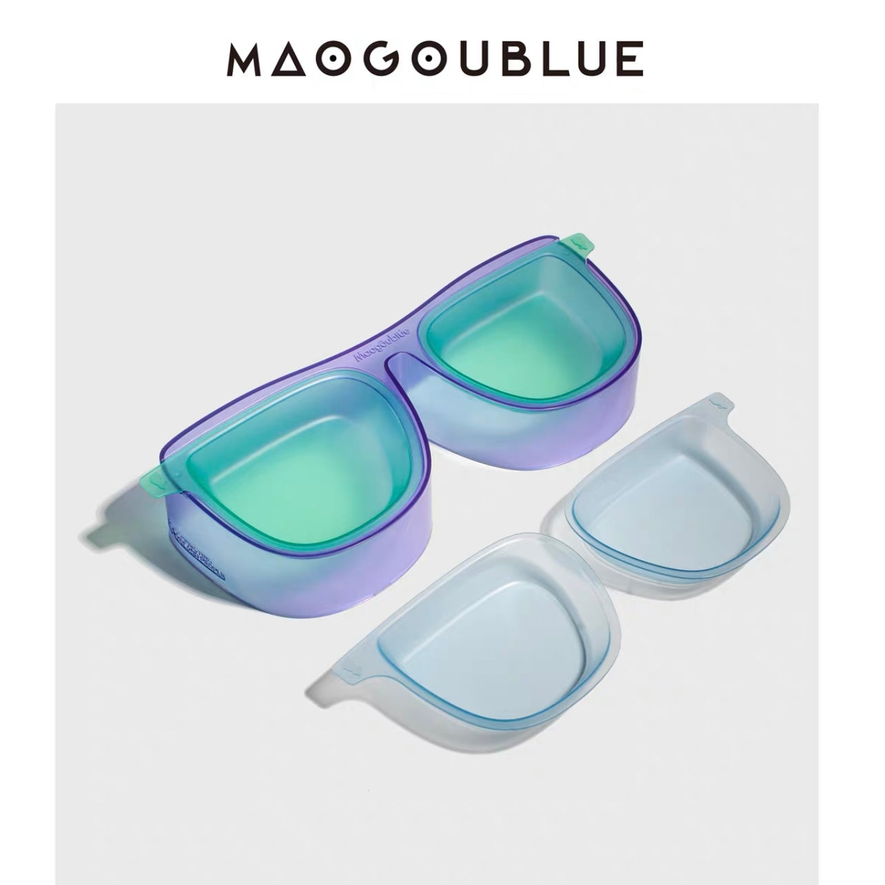 MAOGOUBLUE サングラス デザイン ペットボウル
