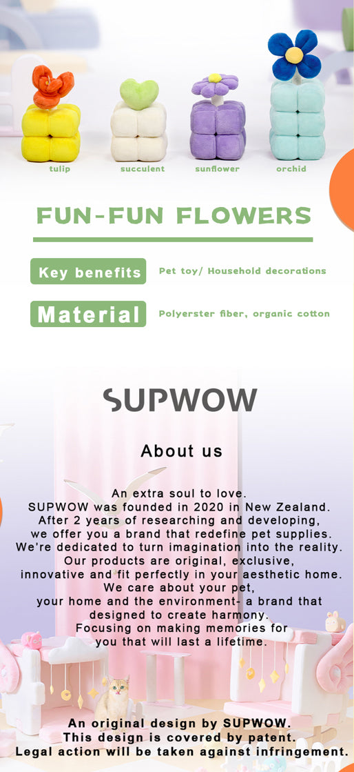 SUPWOW Interactive Dog Toy Hide and Seek Toys