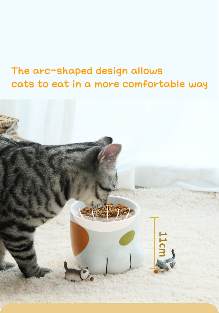 PRINCE PREFERRED Cat Claw Design Bowl